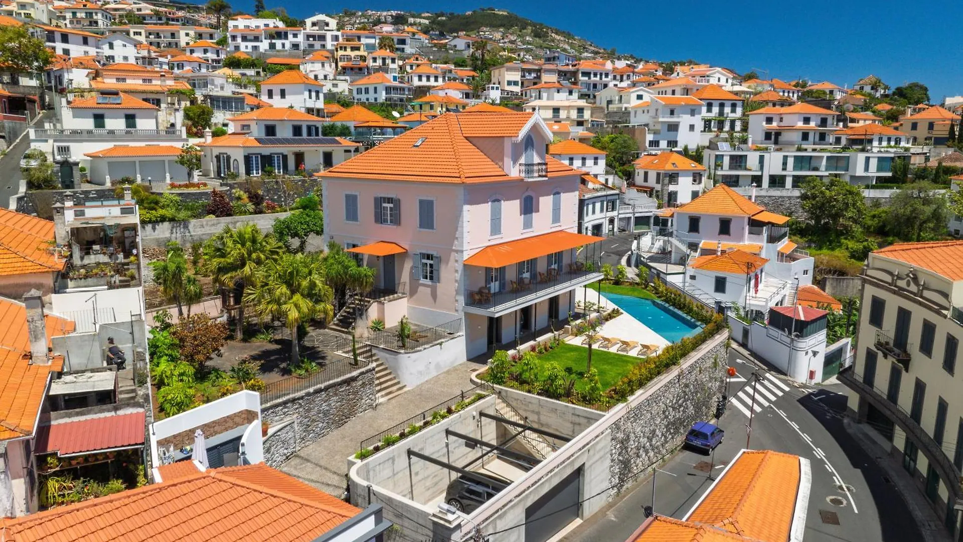 빌라 Luxury Quinta Rosa By Holiday Rental Madeira 푼샬